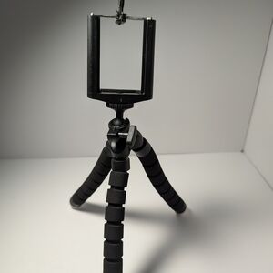 Black Flexible Tripod for Phones